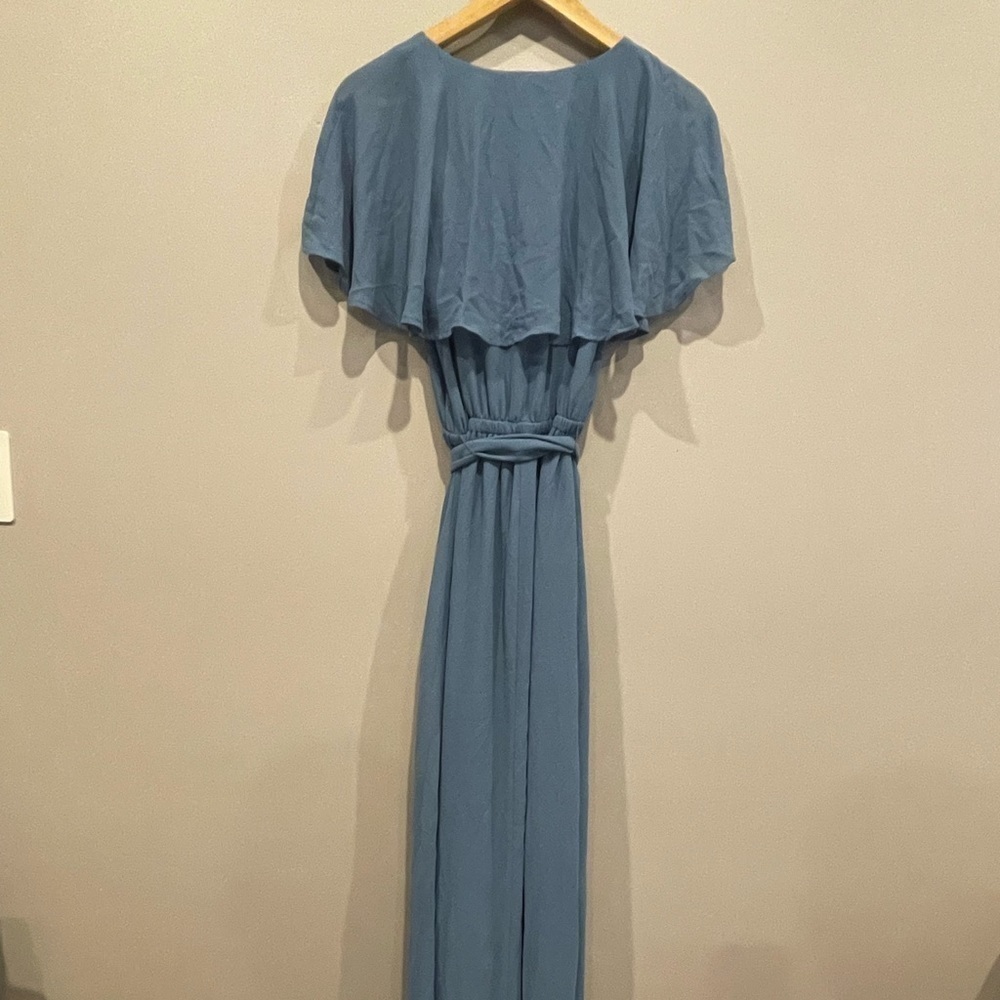NWT Show Me Your Mumu Blue Audrey Maxi Dress Size S - Picture 6 of 13